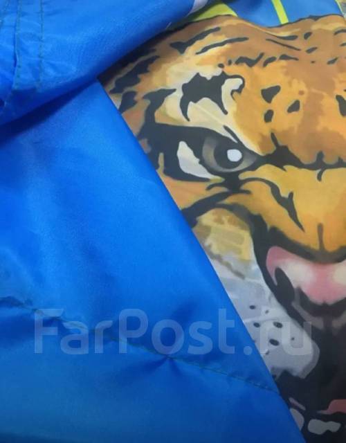 Флаг ВДВ 83 гв ОДШБр тигр древко 90х135