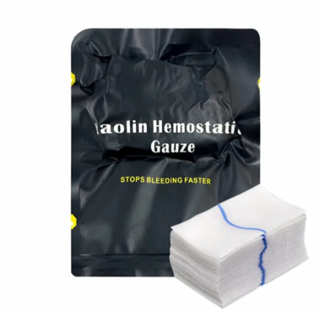 Гемостатик, Гемостатический бинт, гемофлекс Kaolin Gauze